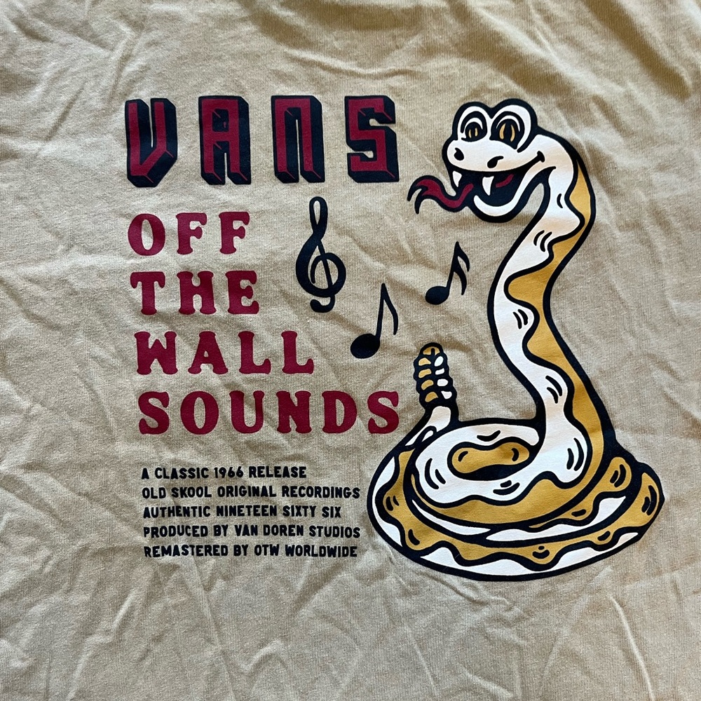 VANS OFF THE WALL SOUNDS SNAKE TSHIRT